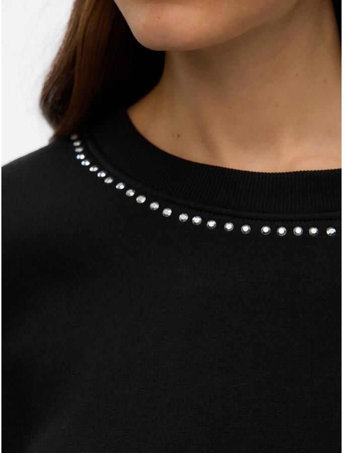 Vero Moda Shirt met lange mouwen VMLOTTE TRINA LS SWEAT BOX GA BF - Foto 2