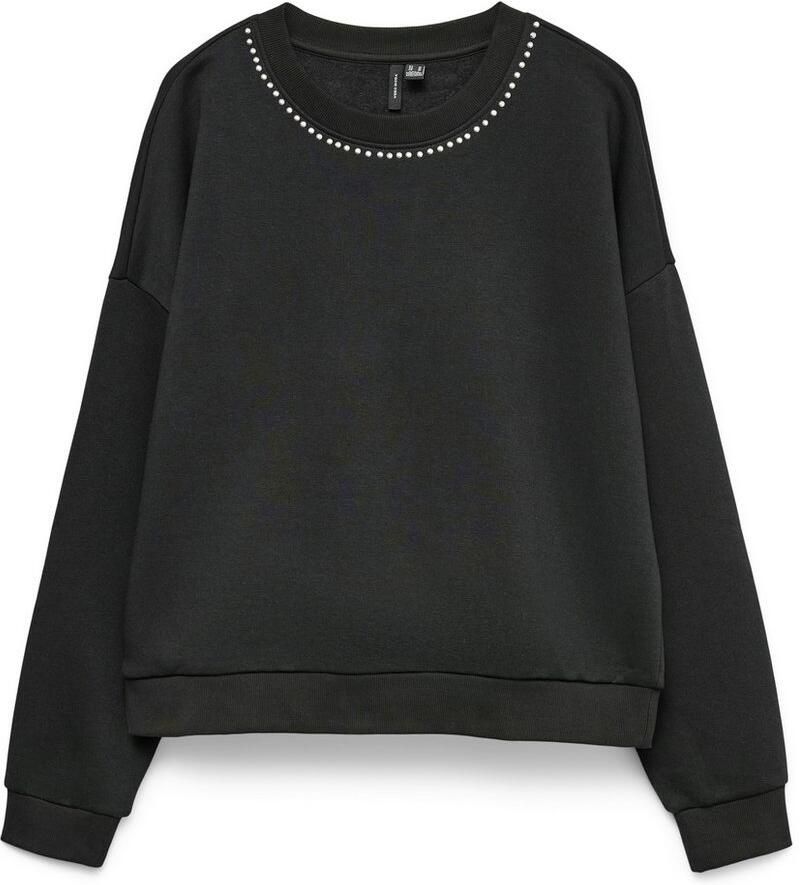 Vero Moda Shirt met lange mouwen VMLOTTE TRINA LS SWEAT BOX GA BF