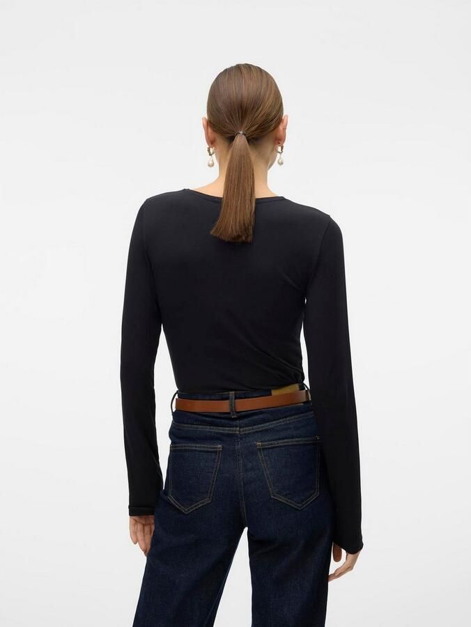 Vero Moda Shirt met lange mouwen VMLULU LS O-NECK TOP JRS GA NOOS - Foto 5