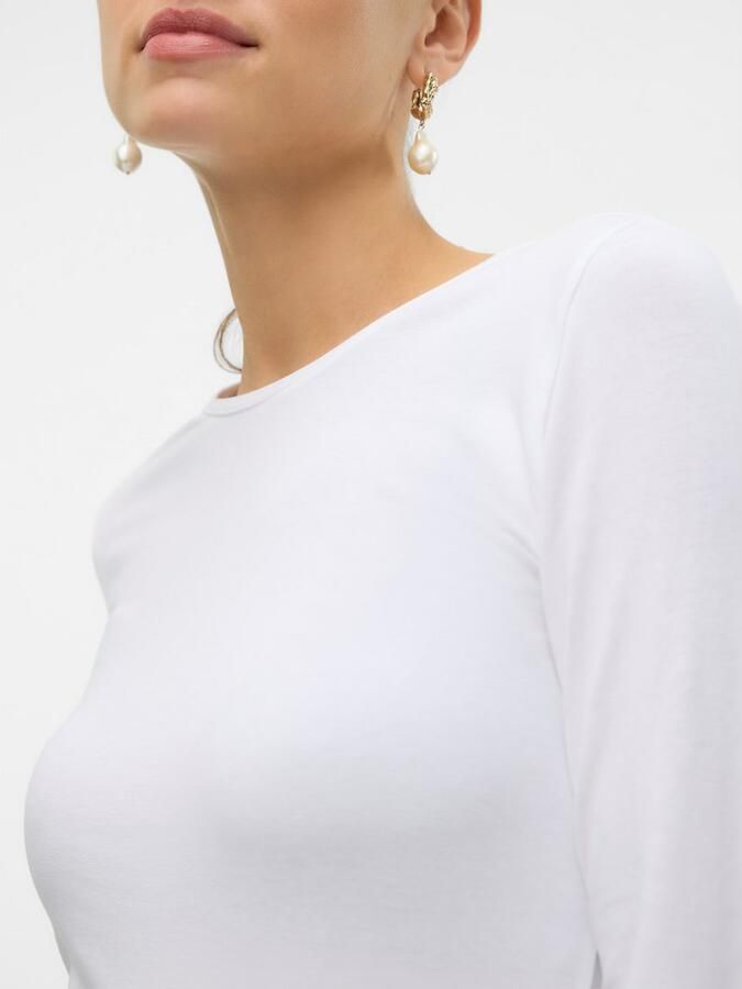 Vero Moda Shirt met lange mouwen VMLULU LS O-NECK TOP JRS GA NOOS - Foto 6