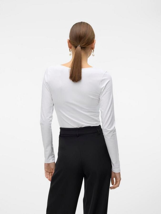 Vero Moda Shirt met lange mouwen VMLULU LS U-NECK TOP JRS GA NOOS - Foto 3