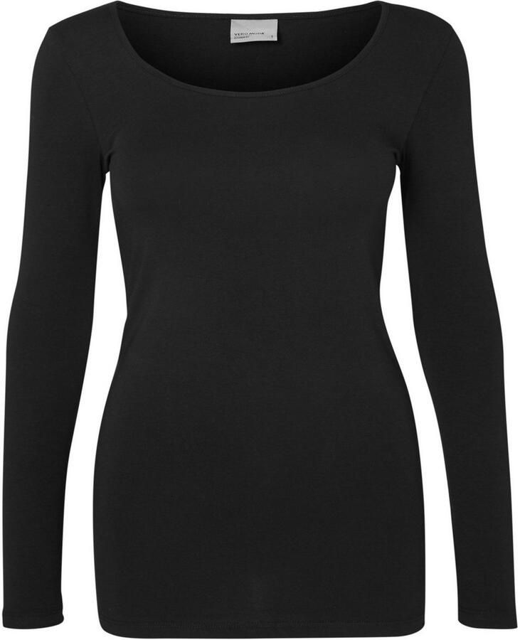 Vero Moda Dames ronde hals trui vmmaxi Black Dames - Foto 3
