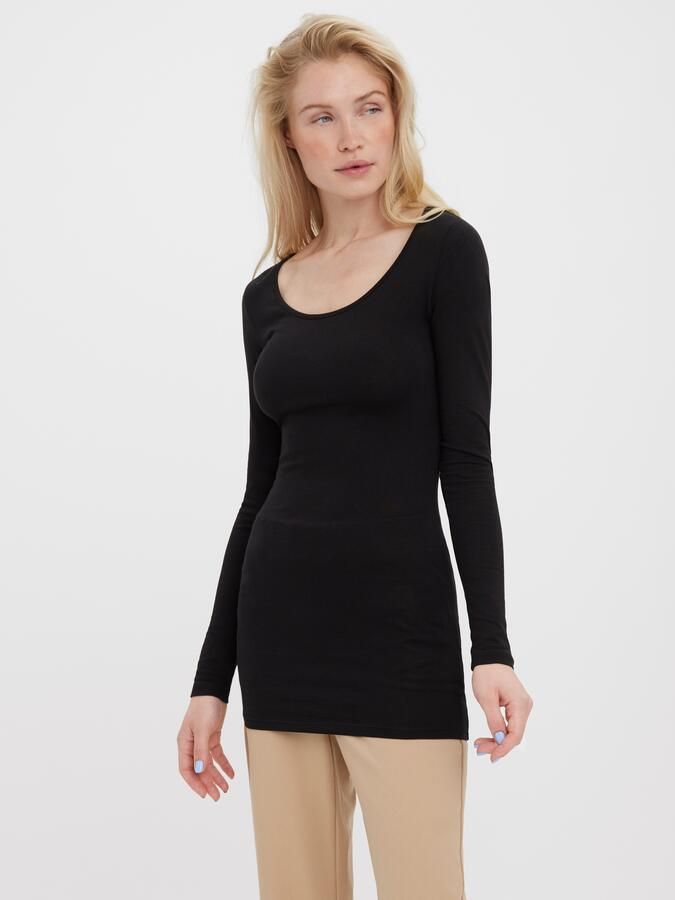 Vero Moda Dames ronde hals trui vmmaxi Black Dames - Foto 8
