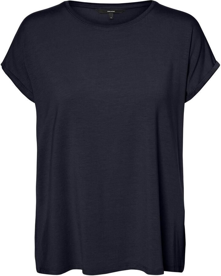 Vero Moda Shirt met ronde hals VMAVA PLAIN SS TOP GAJRS NOOS - Foto 3