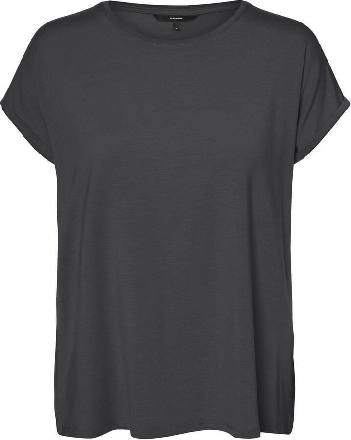 Vero Moda Shirt met ronde hals VMAVA PLAIN SS TOP GAJRS NOOS - Foto 3