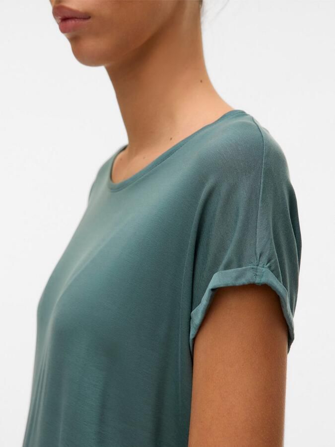 Vero Moda Shirt met ronde hals VMAVA PLAIN SS TOP GAJRS NOOS - Foto 6