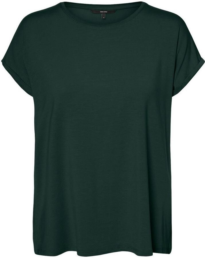 Vero Moda Shirt met ronde hals VMAVA PLAIN SS TOP GAJRS NOOS - Foto 3