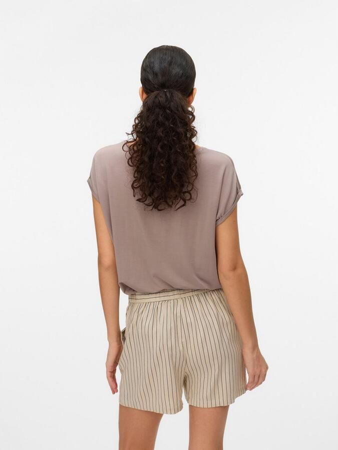 Vero Moda Shirt met ronde hals VMAVA PLAIN SS TOP GAJRS NOOS - Foto 6