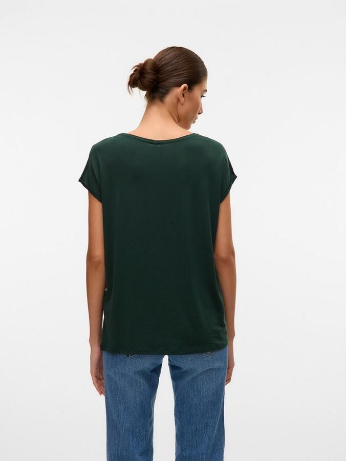 Vero Moda Shirt met ronde hals VMAVA PLAIN SS TOP GAJRS NOOS - Foto 10