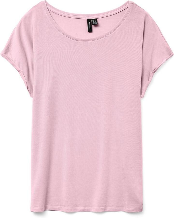 Vero Moda Shirt met ronde hals VMAVA PLAIN SS TOP GAJRS NOOS - Foto 2
