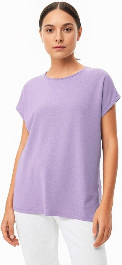 Vero Moda Shirt met ronde hals VMAVA PLAIN SS TOP GAJRS NOOS - Foto 2
