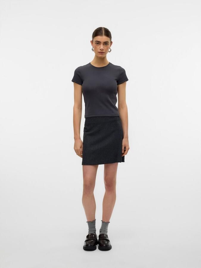 Vero Moda Shirt met ronde hals VMCHLOE SS SHORT TOP JRS NOOS - Foto 5