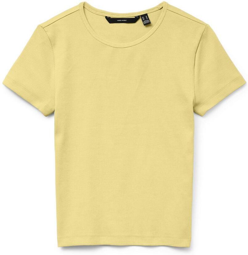 Vero Moda Shirt met ronde hals VMCHLOE SS SHORT TOP JRS NOOS