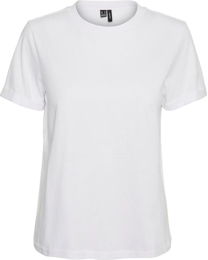 Vero Moda Kort Mouw T-Shirt 10243889 White Dames