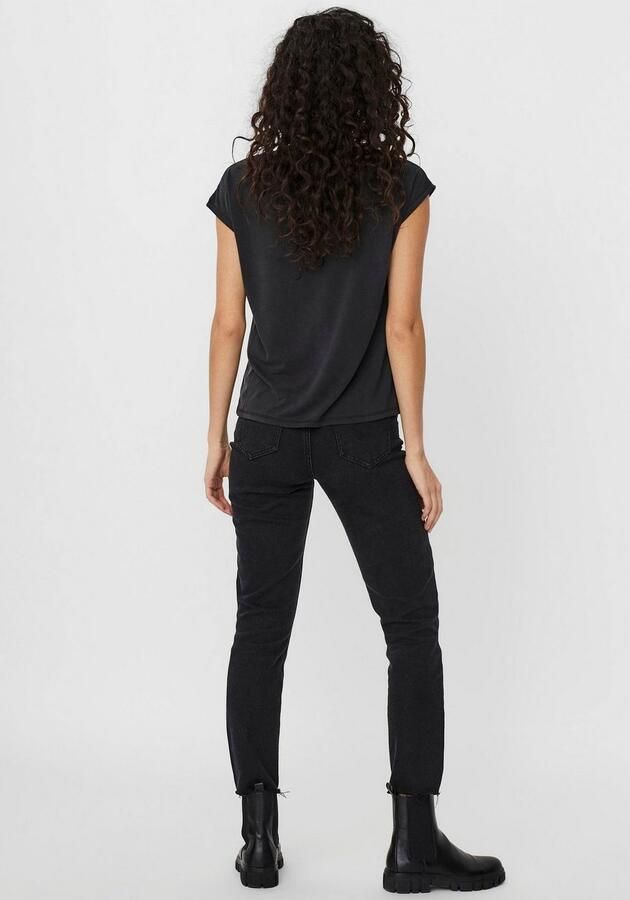 Vero Moda 10247666 Kort Mouw T-Shirt Black Dames - Foto 7