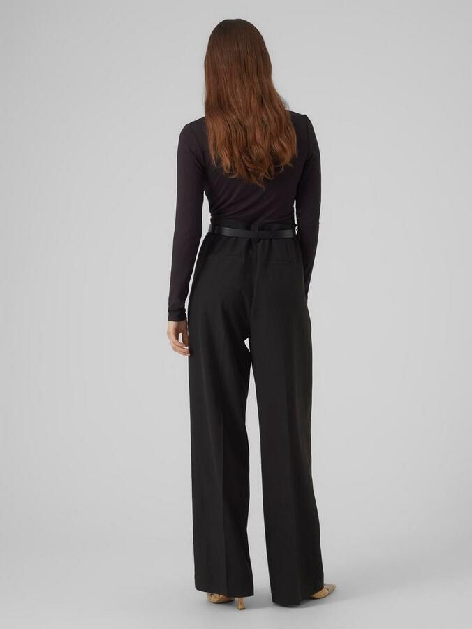 Vero Moda Regular fit shirt met lange mouwen van viscosemix model 'ROSA' - Foto 3