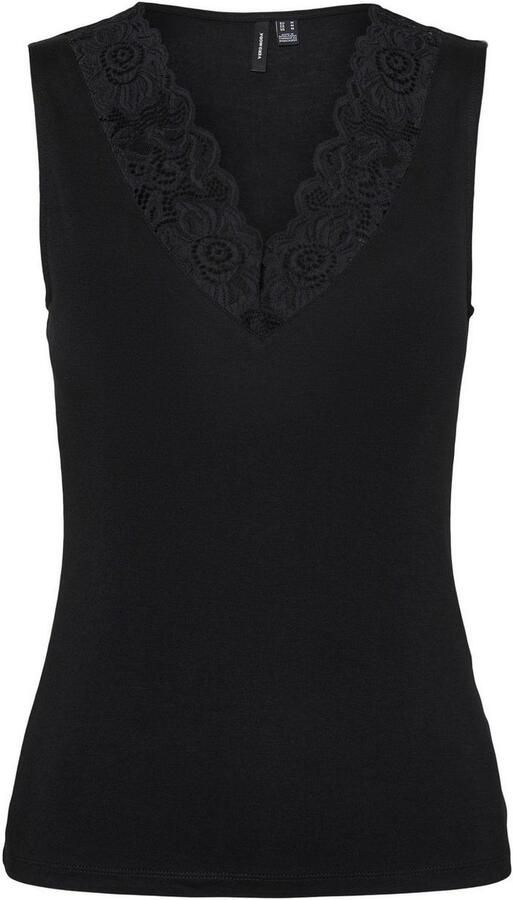 Vero Moda Shirt met V-hals VMROSA SL V-NECK TOP JRS NOOS - Foto 2