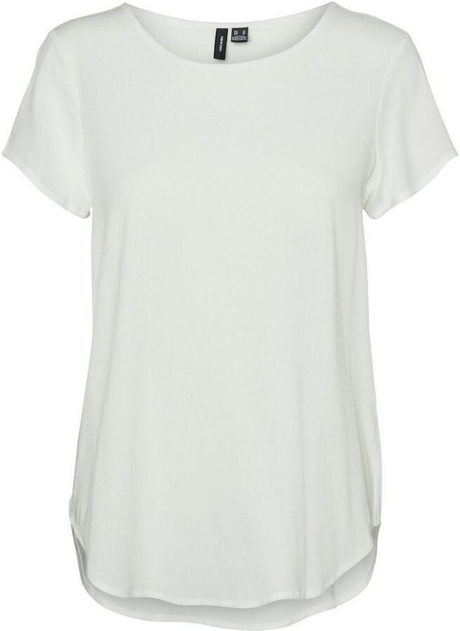 Vero Moda T-shirt met afgeronde zoom model 'BELLA' - Foto 5