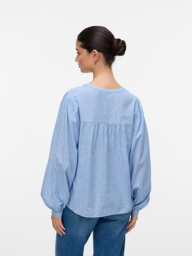 Vero Moda Shirt VMNIKA LS TOP WVN GA NOOS - Foto 4