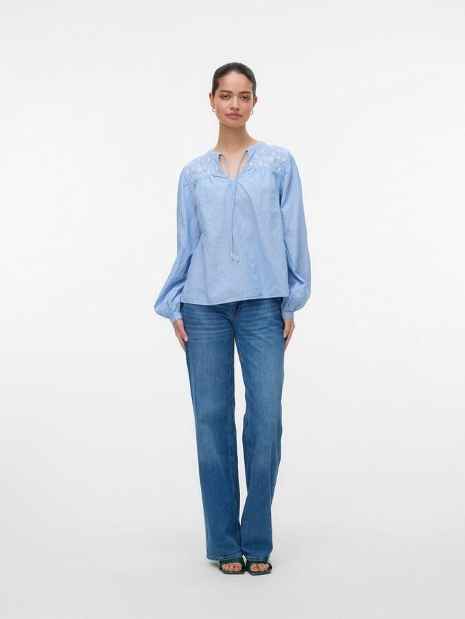 Vero Moda Shirt VMNIKA LS TOP WVN GA NOOS - Foto 5