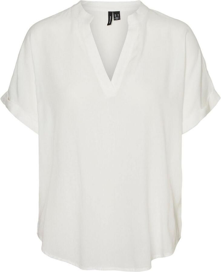 Vero Moda Beauty Korte Mouw Top Sneeuwwit White Dames - Foto 2