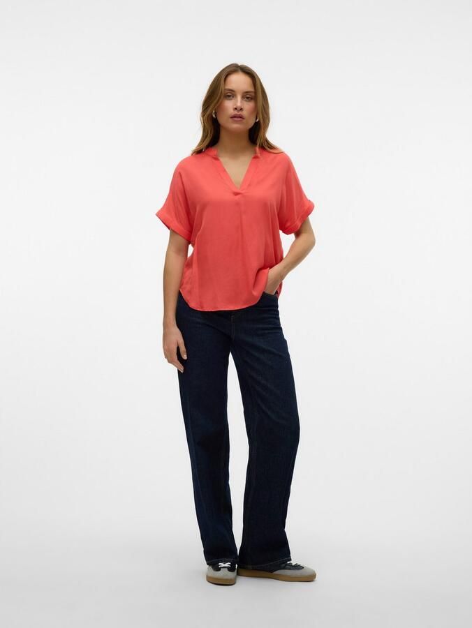 Vero Moda Shirtblouse VMBEAUTY SS TOP GA NOOS - Foto 4
