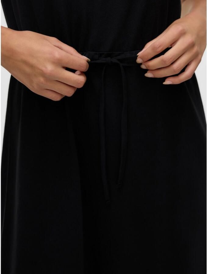 Vero Moda Shirtjurk VMLUNA SS SHORT STRING DRESS JRS NOOS