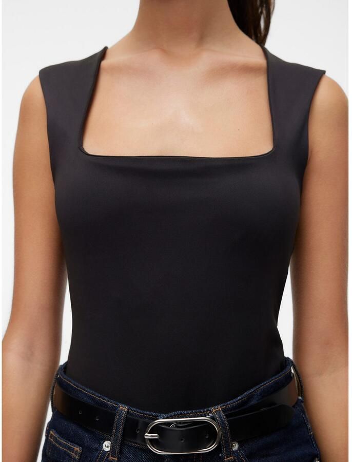 Vero Moda Shirttop VMMILLION SL SQUARE NECK TOP JRS NOOS