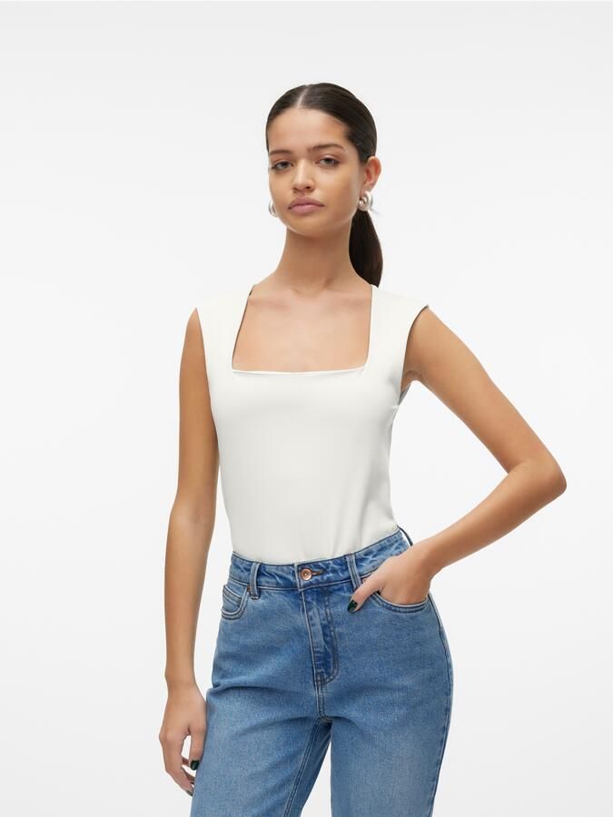 Vero Moda Shirttop VMMILLION SL SQUARE NECK TOP JRS NOOS - Foto 7