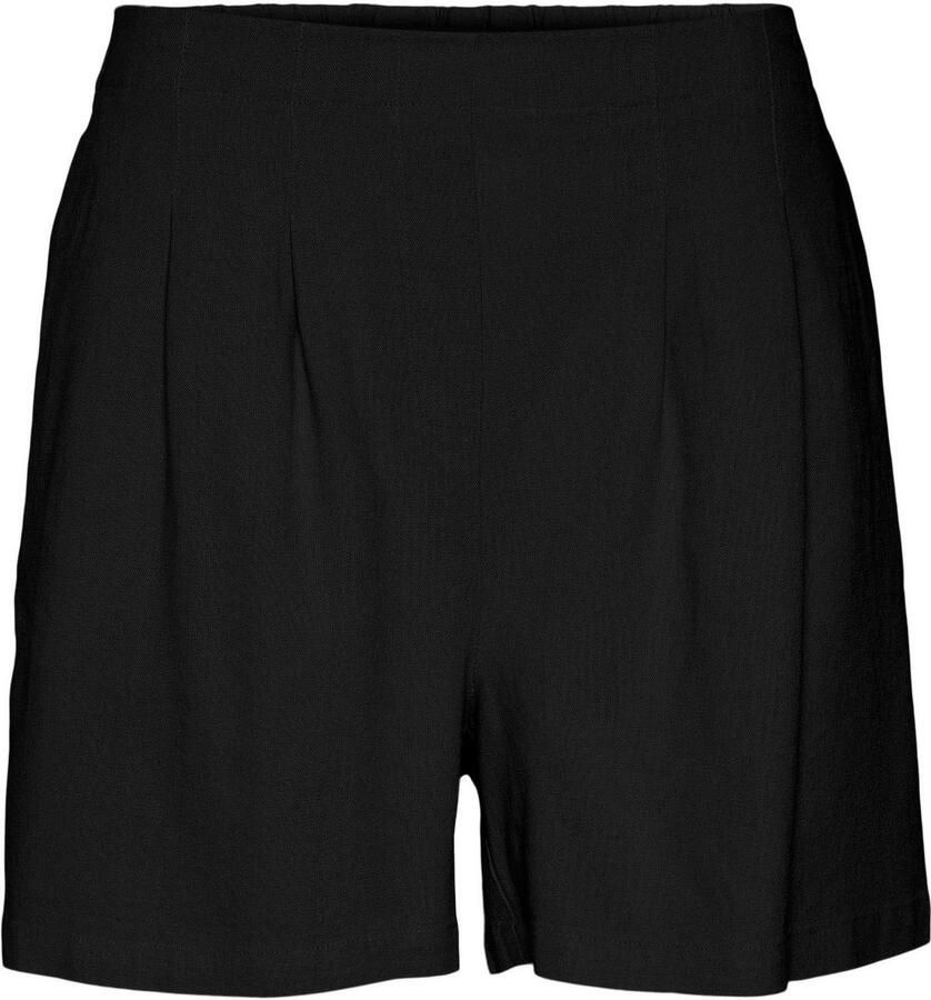 Vero Moda Regular fit korte broek van een mix van viscose en linnen model 'JESMILO' - Foto 3