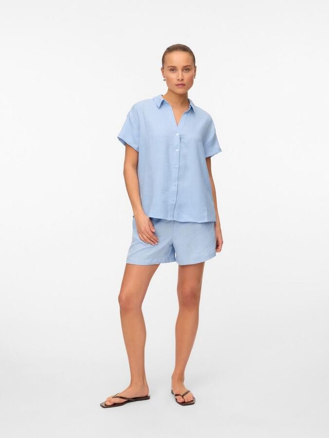 Vero Moda Short VMMELANEY SHORTS WVN GA NOOS - Foto 4