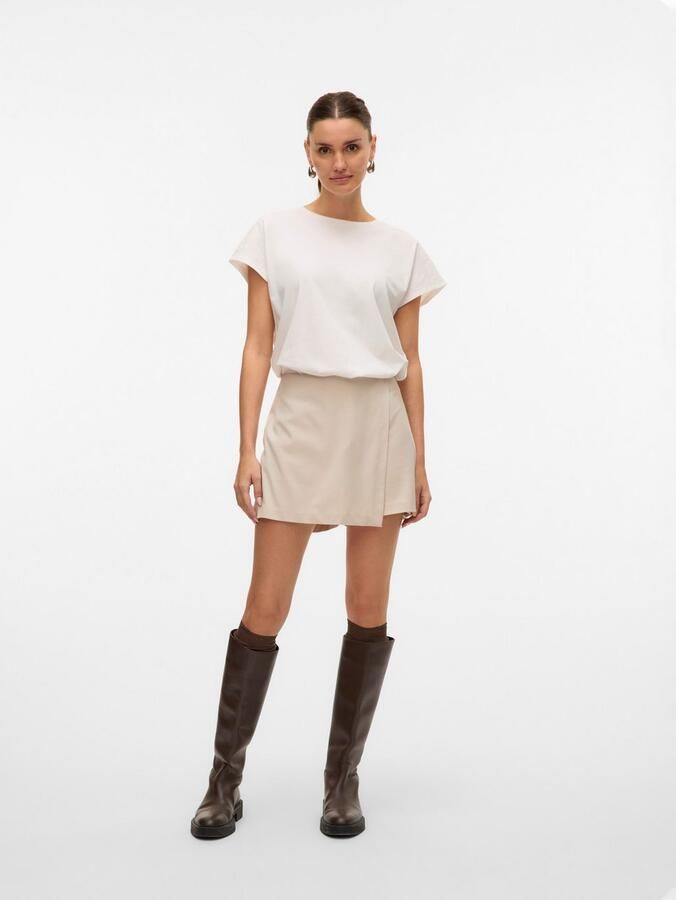 Vero Moda Short VMMELINA HW SHORT SKORT SOLID NOOS - Foto 4