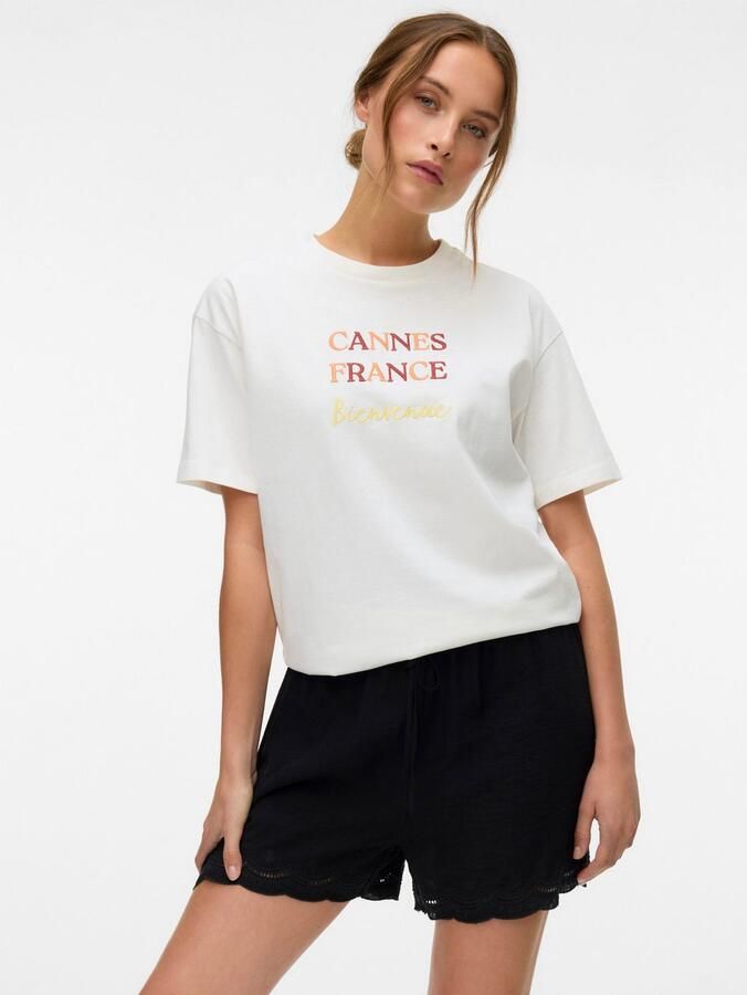 Vero Moda Short VMPEACH NW SHORTS WVN GA - Foto 3