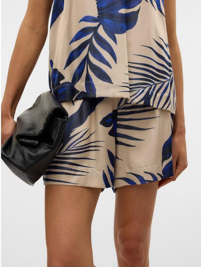 VERO MODA straight regular waist casual short blauw - Foto 2