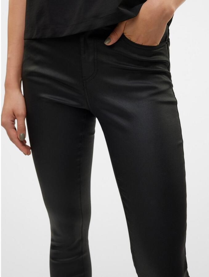 Vero Moda Skinny fit jeans VMFLASH MR SKINNY COATED PANTS NOOS - Foto 2