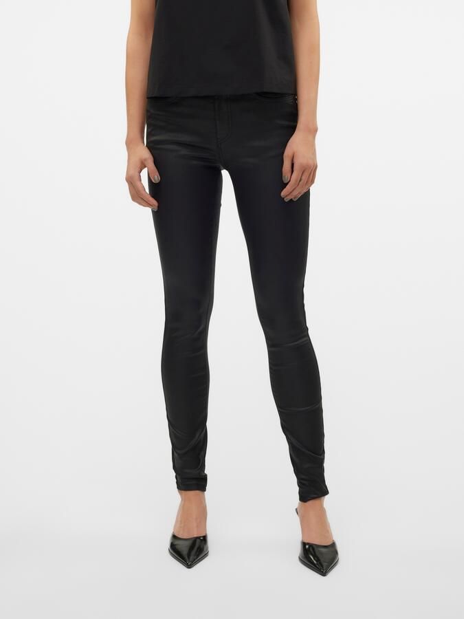 Vero Moda Skinny fit jeans VMFLASH MR SKINNY COATED PANTS NOOS - Foto 5