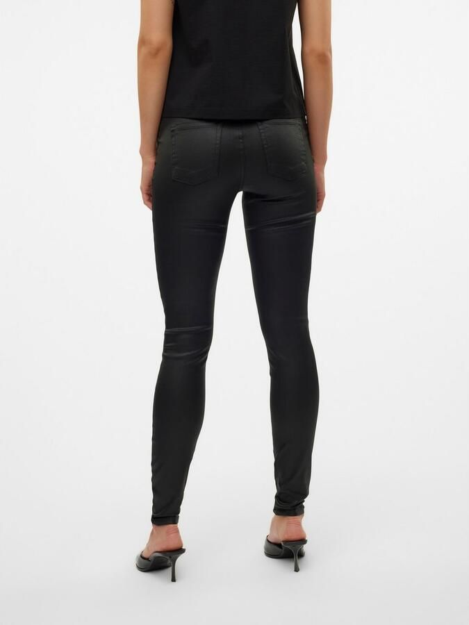 Vero Moda Skinny fit jeans VMFLASH MR SKINNY COATED PANTS NOOS - Foto 14