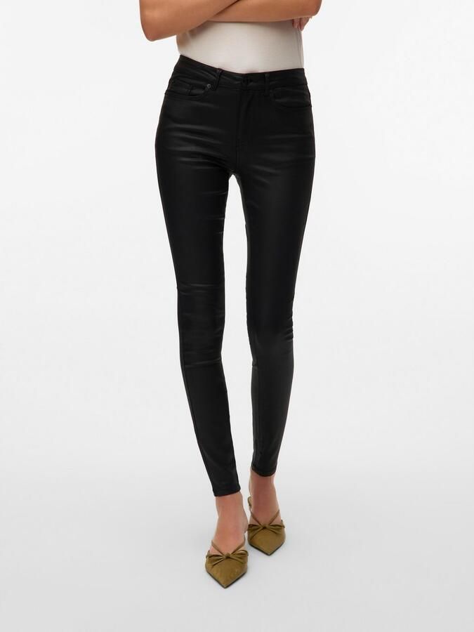 Vero Moda Skinny fit jeans VMFLASH MR SKINNY COATED PANTS NOOS - Foto 6