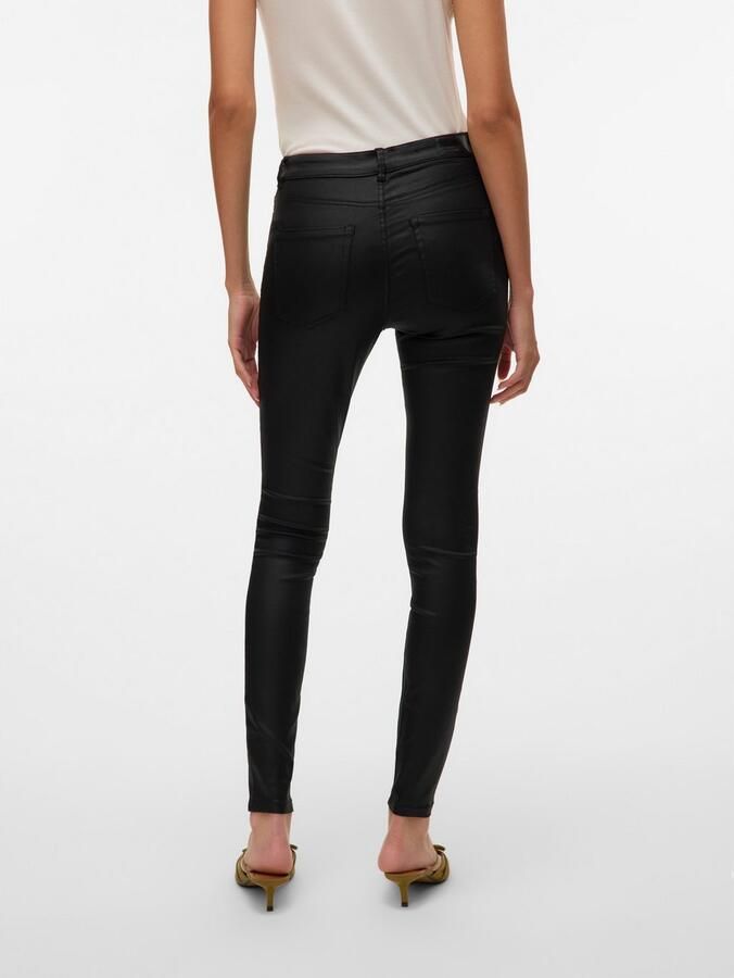 Vero Moda Skinny fit jeans VMFLASH MR SKINNY COATED PANTS NOOS - Foto 4