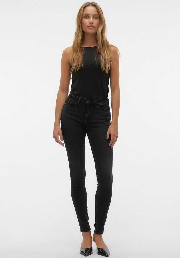 Vero Moda Skinny fit jeans VMFLASH MR SKINNY JEANS LI111 NOOS - Foto 7