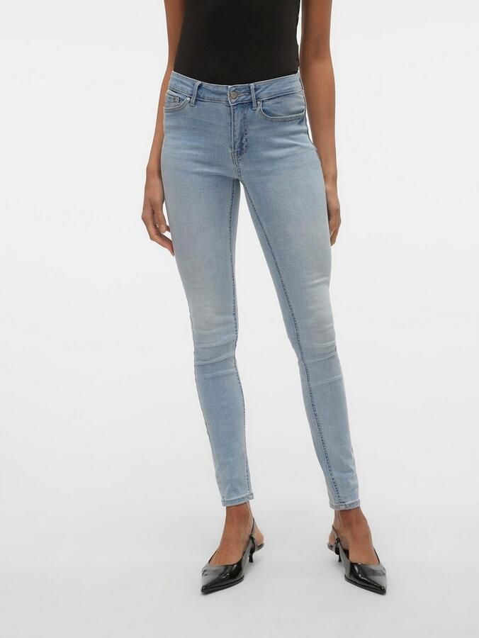 Vero Moda Skinny fit jeans VMFLASH MR SKINNY JEANS LI3102 GA NOOS - Foto 9