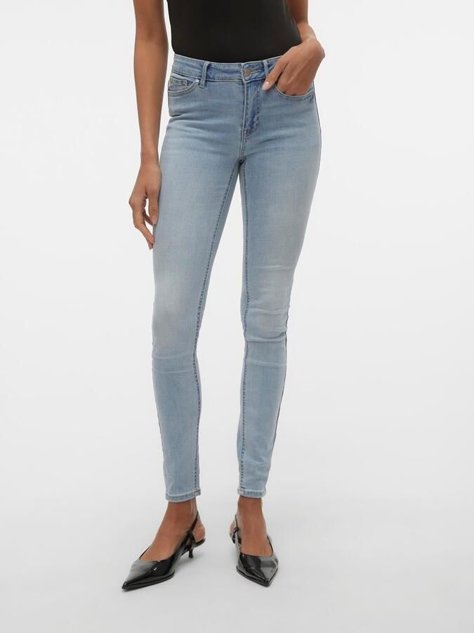 Vero Moda Skinny fit jeans VMFLASH MR SKINNY JEANS LI3102 GA NOOS - Foto 6