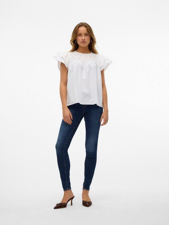Vero Moda Skinny fit jeans VMFLASH MR SKINNY JEANS LI3303 GA NOOS - Foto 4