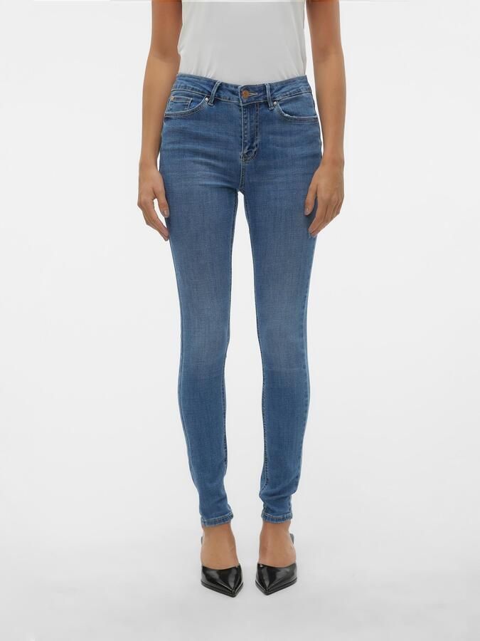 Vero Moda Skinny fit jeans VMFLASH MR SKINNY JEANS LI347 NOOS - Foto 7