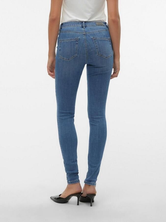 Vero Moda Skinny fit jeans VMFLASH MR SKINNY JEANS LI347 NOOS - Foto 4