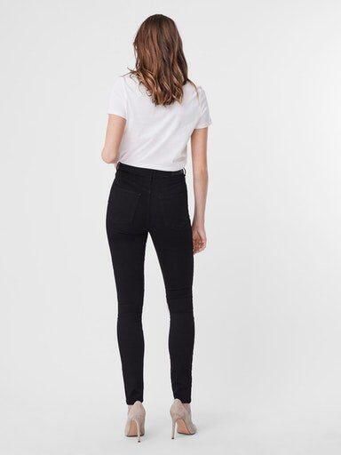 Vero Moda Skinny fit jeans VMSANDRA SHR SKINNY JEANS BLACK NOOS - Foto 1