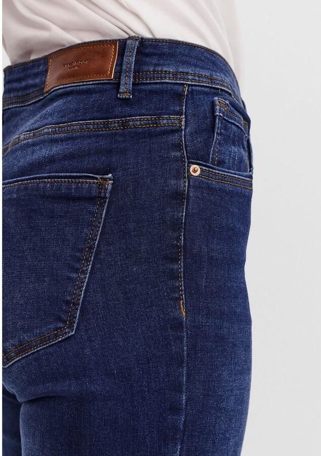 VERO MODA skinny jeans VMTANYA met biologisch katoen dark denim - Foto 2