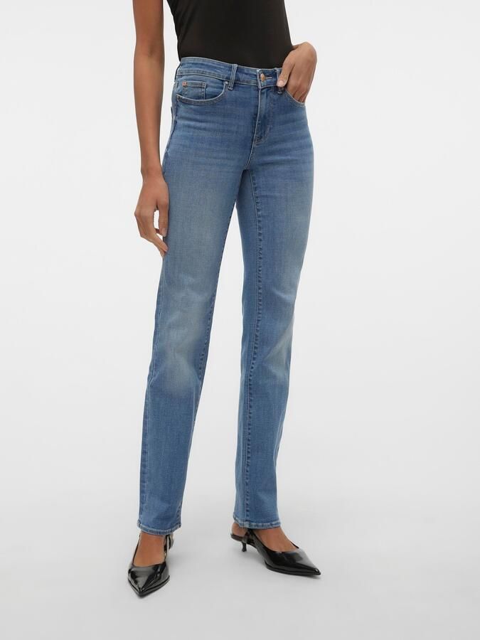Vero Moda Straight Jeans VMFLASH MR STRAIGHT JEANS LI347 GA NOOS 10306823 - Foto 6