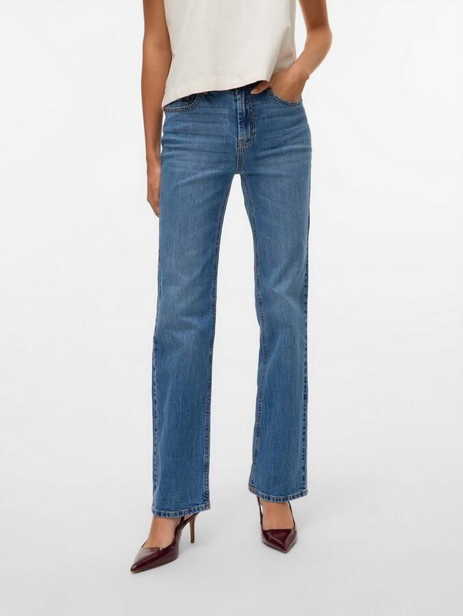 Vero Moda Straight Jeans VMTESSA HR STRAIGHT JEANS LI3114 GA NOOS 10315494 - Foto 4