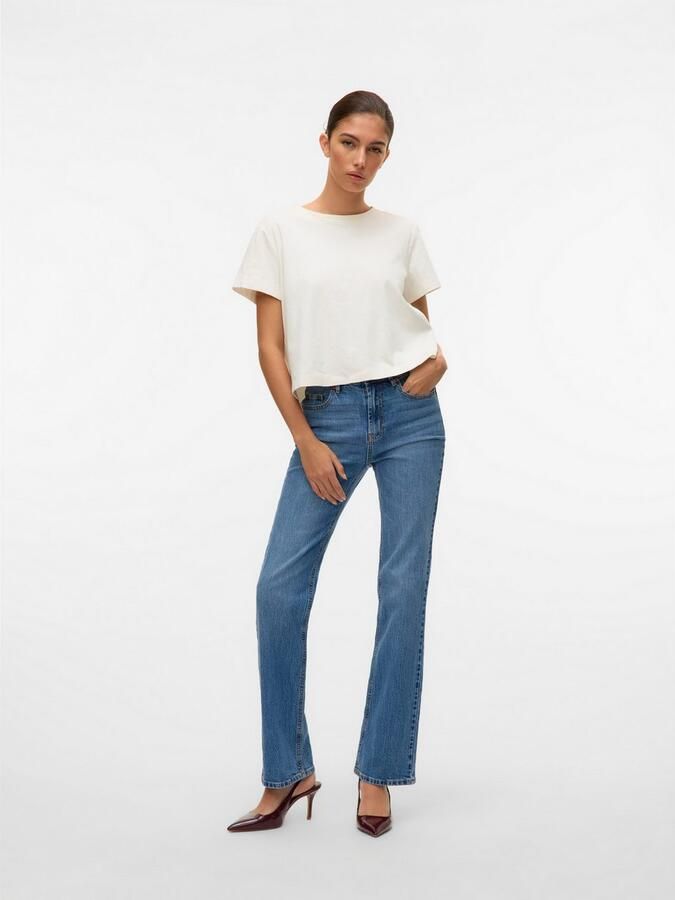 Vero Moda Straight Jeans VMTESSA HR STRAIGHT JEANS LI3114 GA NOOS 10315494 - Foto 6